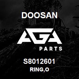 S8012601 Doosan RING,O | AGA Parts