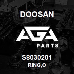 S8030201 Doosan RING,O | AGA Parts
