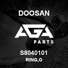 S8040101 Doosan RING,O | AGA Parts