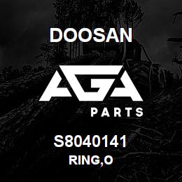 S8040141 Doosan RING,O | AGA Parts