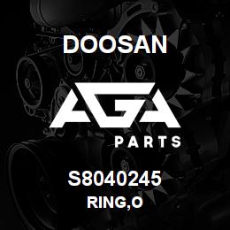 S8040245 Doosan RING,O | AGA Parts