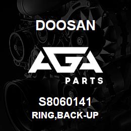 S8060141 Doosan RING,BACK-UP | AGA Parts