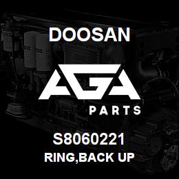 S8060221 Doosan RING,BACK UP | AGA Parts