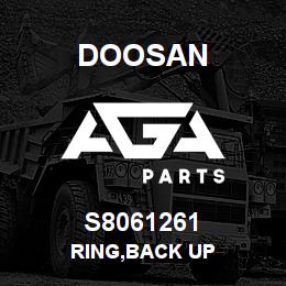 S8061261 Doosan RING,BACK UP | AGA Parts