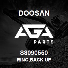 S8090550 Doosan RING,BACK UP | AGA Parts