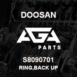 S8090701 Doosan RING,BACK UP | AGA Parts