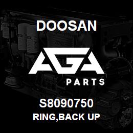 S8090750 Doosan RING,BACK UP | AGA Parts