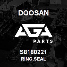 S8180221 Doosan RING,SEAL | AGA Parts