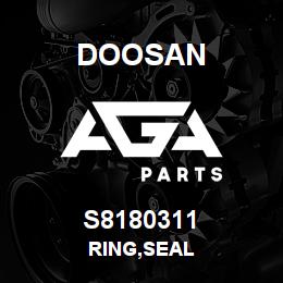 S8180311 Doosan RING,SEAL | AGA Parts