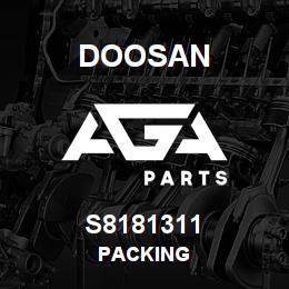 S8181311 Doosan PACKING | AGA Parts