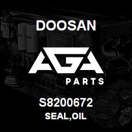 S8200672 Doosan SEAL,OIL | AGA Parts
