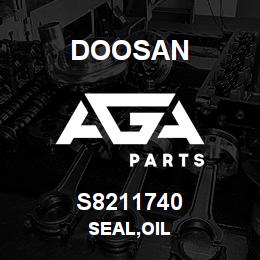 S8211740 Doosan SEAL,OIL | AGA Parts