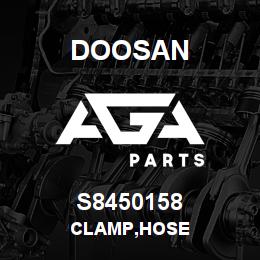 S8450158 Doosan CLAMP,HOSE | AGA Parts
