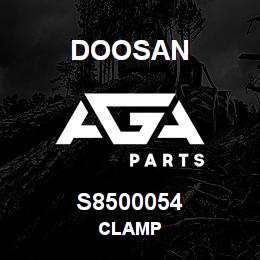 S8500054 Doosan CLAMP | AGA Parts