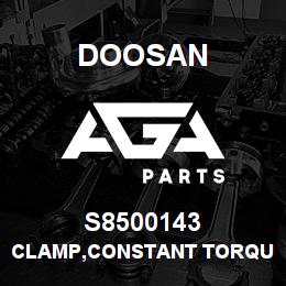 S8500143 Doosan CLAMP,CONSTANT TORQUE | AGA Parts