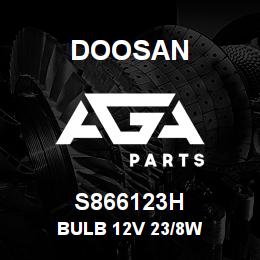 S866123H Doosan BULB 12V 23/8W | AGA Parts
