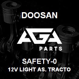 SAFETY-0 Doosan 12V LIGHT AS. TRACTOR LAMP,5IN. DIAMETER | AGA Parts