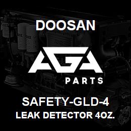SAFETY-GLD-4 Doosan LEAK DETECTOR 4OZ. | AGA Parts