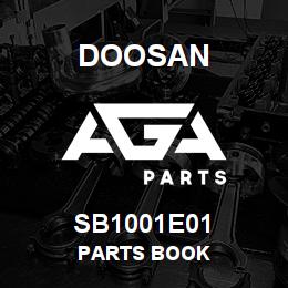 SB1001E01 Doosan PARTS BOOK | AGA Parts