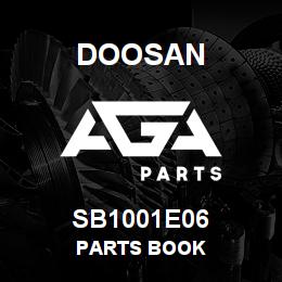 SB1001E06 Doosan PARTS BOOK | AGA Parts