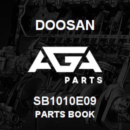 SB1010E09 Doosan PARTS BOOK | AGA Parts
