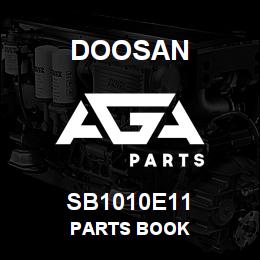 SB1010E11 Doosan PARTS BOOK | AGA Parts