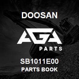 SB1011E00 Doosan PARTS BOOK | AGA Parts