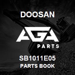 SB1011E05 Doosan PARTS BOOK | AGA Parts