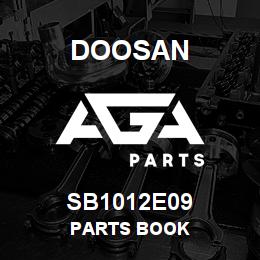 SB1012E09 Doosan PARTS BOOK | AGA Parts