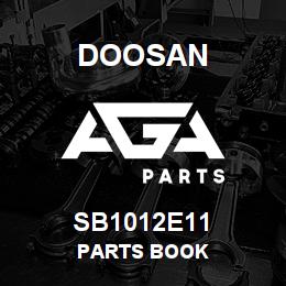 SB1012E11 Doosan PARTS BOOK | AGA Parts