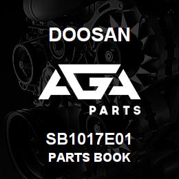 SB1017E01 Doosan PARTS BOOK | AGA Parts
