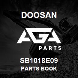 SB1018E09 Doosan PARTS BOOK | AGA Parts