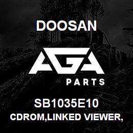 SB1035E10 Doosan CDROM,LINKED VIEWER,L/T | AGA Parts
