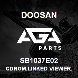 SB1037E02 Doosan CDROM,LINKED VIEWER,SSL ONLY EXPORT | AGA Parts