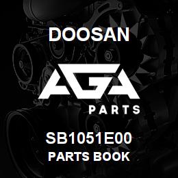 SB1051E00 Doosan PARTS BOOK | AGA Parts