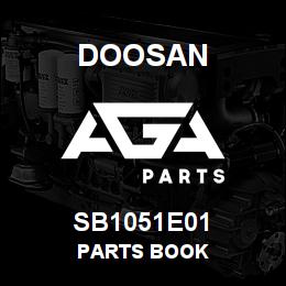 SB1051E01 Doosan PARTS BOOK | AGA Parts
