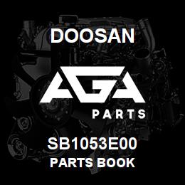 SB1053E00 Doosan PARTS BOOK | AGA Parts