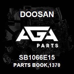 SB1066E15 Doosan PARTS BOOK,1370 | AGA Parts