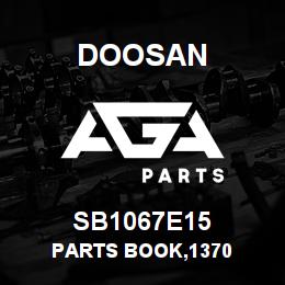 SB1067E15 Doosan PARTS BOOK,1370 | AGA Parts