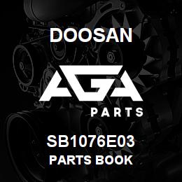 SB1076E03 Doosan PARTS BOOK | AGA Parts
