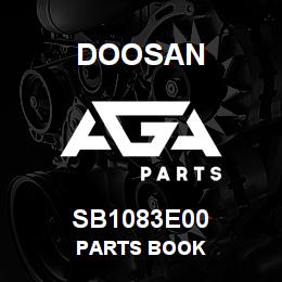 SB1083E00 Doosan PARTS BOOK | AGA Parts