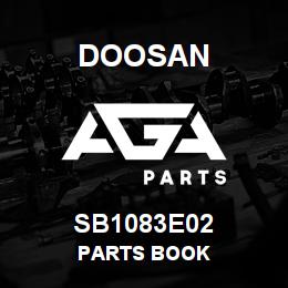 SB1083E02 Doosan PARTS BOOK | AGA Parts