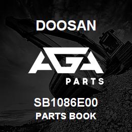 SB1086E00 Doosan PARTS BOOK | AGA Parts