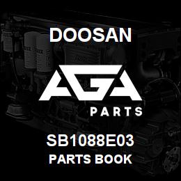 SB1088E03 Doosan PARTS BOOK | AGA Parts