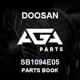 SB1094E05 Doosan PARTS BOOK | AGA Parts