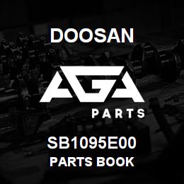 SB1095E00 Doosan PARTS BOOK | AGA Parts