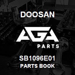 SB1096E01 Doosan PARTS BOOK | AGA Parts
