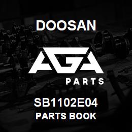 SB1102E04 Doosan PARTS BOOK | AGA Parts