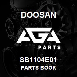 SB1104E01 Doosan PARTS BOOK | AGA Parts