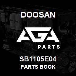 SB1105E04 Doosan PARTS BOOK | AGA Parts